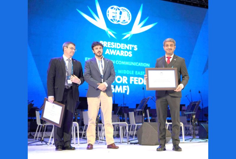 FIA honours BMF for role in growth of motorsport